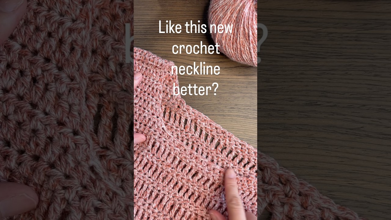 Like This New Crochet Neckline? | Explore Multiple Necklines for Sweaters & Tops 🧶 Beginner Friendly