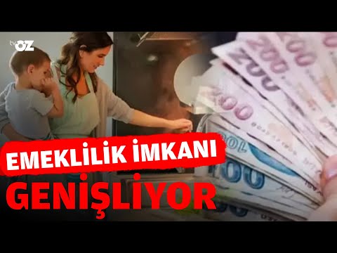 Emeklilik imkanı genişliyor! Ev hanımları için emeklilik yolunu açan düzenlemede de sona gelindi.