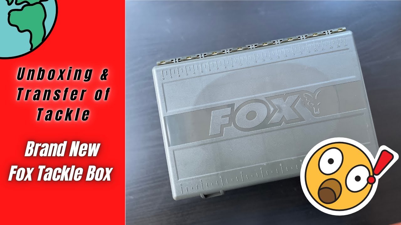 NEW FOX Tackle Box ***, Unboxing & Tackle Transfer