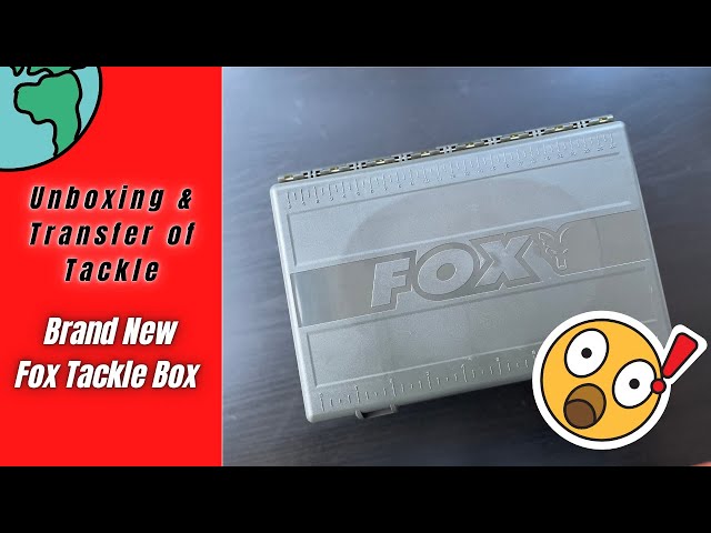 *** NEW FOX Tackle Box ***, Unboxing & Tackle Transfer