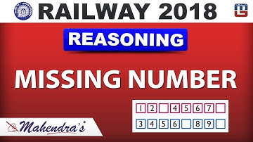 RRB | Railway ALP / Group D 2018 | Missing Number | Reasoning | Live at 5 PM