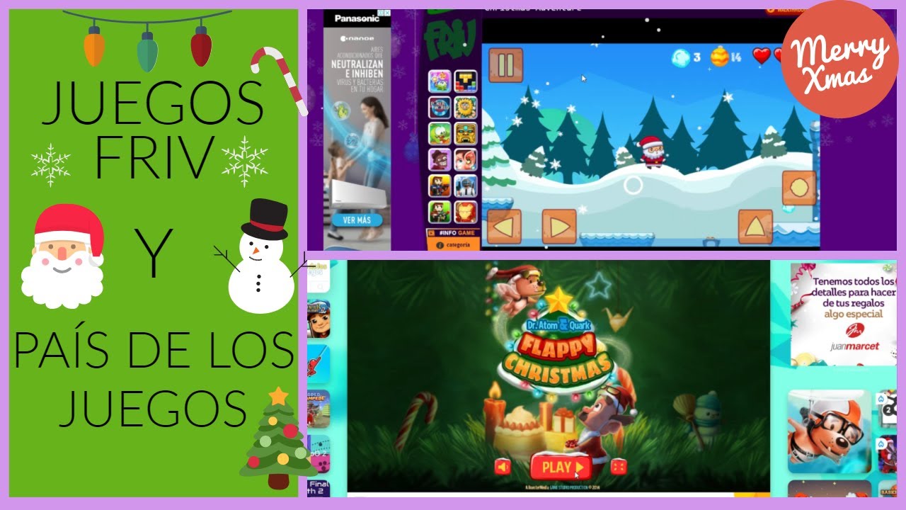 JUEGOS FRIV Christmas adventure / PAÍS DE LOS JUEGOS Flappy Christmas YouTube JUEGOS FRIV Christmas adventure / PAÍS DE LOS JUEGOS Flappy Christmas YouTube