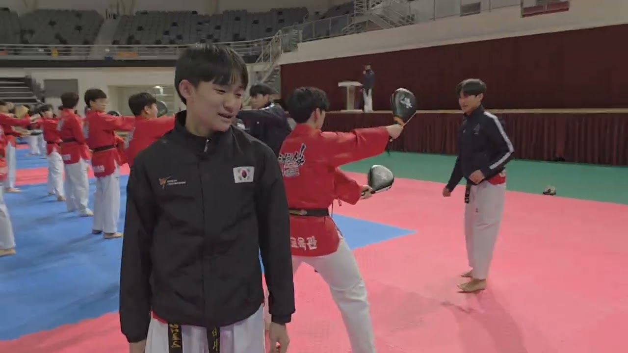 시범단 동계 전지훈련 하이라이트✨️