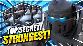 OVERPOWERED!! THE SECRET MEGA KNIGHT DECK IN CLASH ROYALE!!