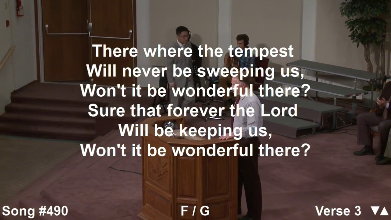 Wount It Be Wonderfull There:Peace Like A River : Cloverdale Bibleway