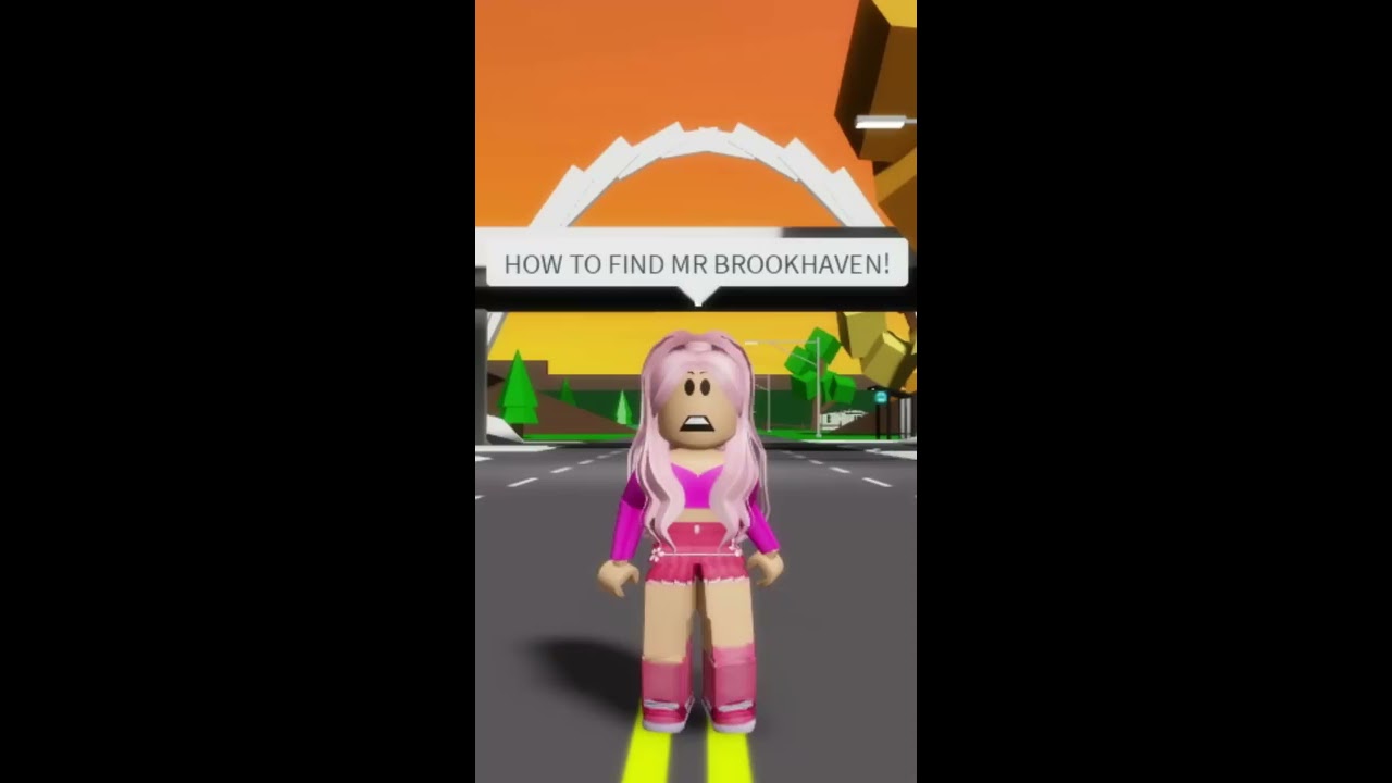 Secret MR BROOKHAVEN In Roblox That No One Knows Shorts
