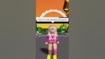 Thumbnail of Secret MR BROOKHAVEN in Roblox that no one knows #shorts