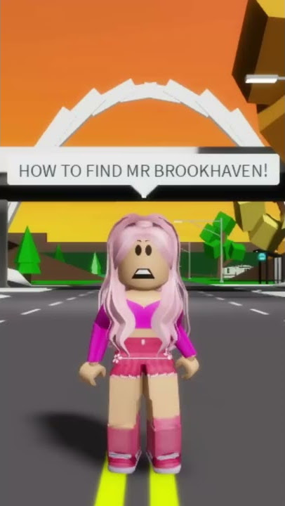 Secret MR BROOKHAVEN in Roblox that no one knows #shorts