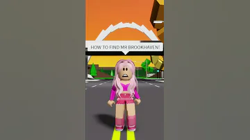 Secret MR BROOKHAVEN In Roblox That No One Knows Shorts 