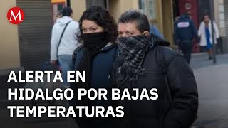 Authorities in Huejutla issue alert for cold front 13 in Hidalgo