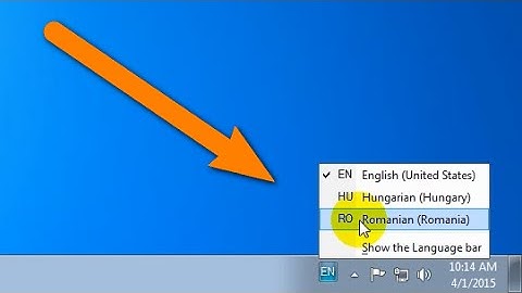 How to Add Another Language to Language Bar (Windows 7)