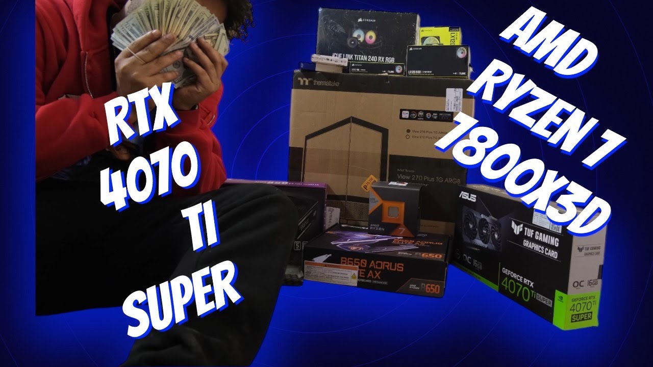 Best RTX 4070 Ti Super Ryzen 7 7800X3d upgrade build - YouTube