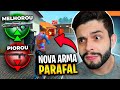 NOVA ARMA APELONA!! MOSTREI TUDO DA ATUALIZAÇÃO DO FREE FIRE!