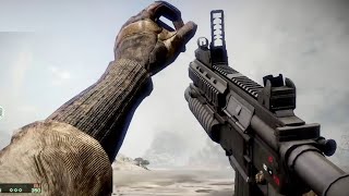 Battlefield: Bad Company 2 - All Weapons and Equipment - Reloads , Animations and Sounds