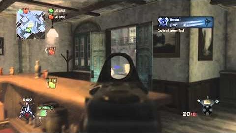 Black Ops : Gamebattles  2v2 MLG Variant CTF Havana