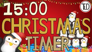 15 Minute Christmas Timer with Penguins (2021)