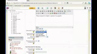 Adding Forums in Moodle
