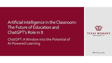 ChatGPT: A Window into the Potential of AI-Powered Learning