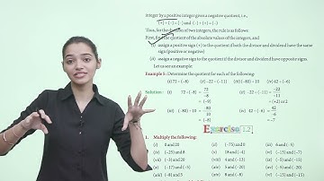 Ch 1 | C and P | Math | Class 07 | Integers | For children