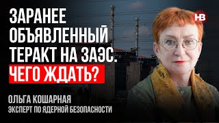 Заранее объявленный теракт на ЗАЭС. Чего ждать? – Ольга Кошарная
