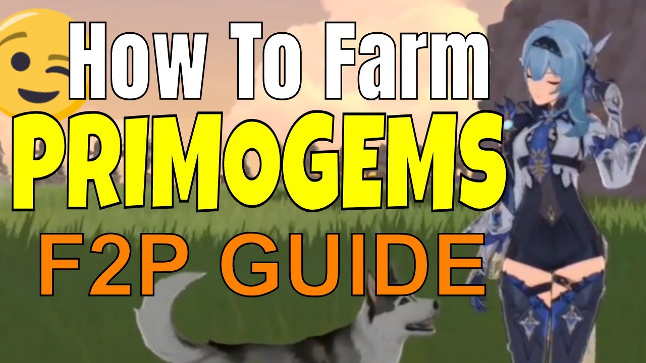 How To FARM Primogems In Genshin Impact | F2P Beginners Guide 2022