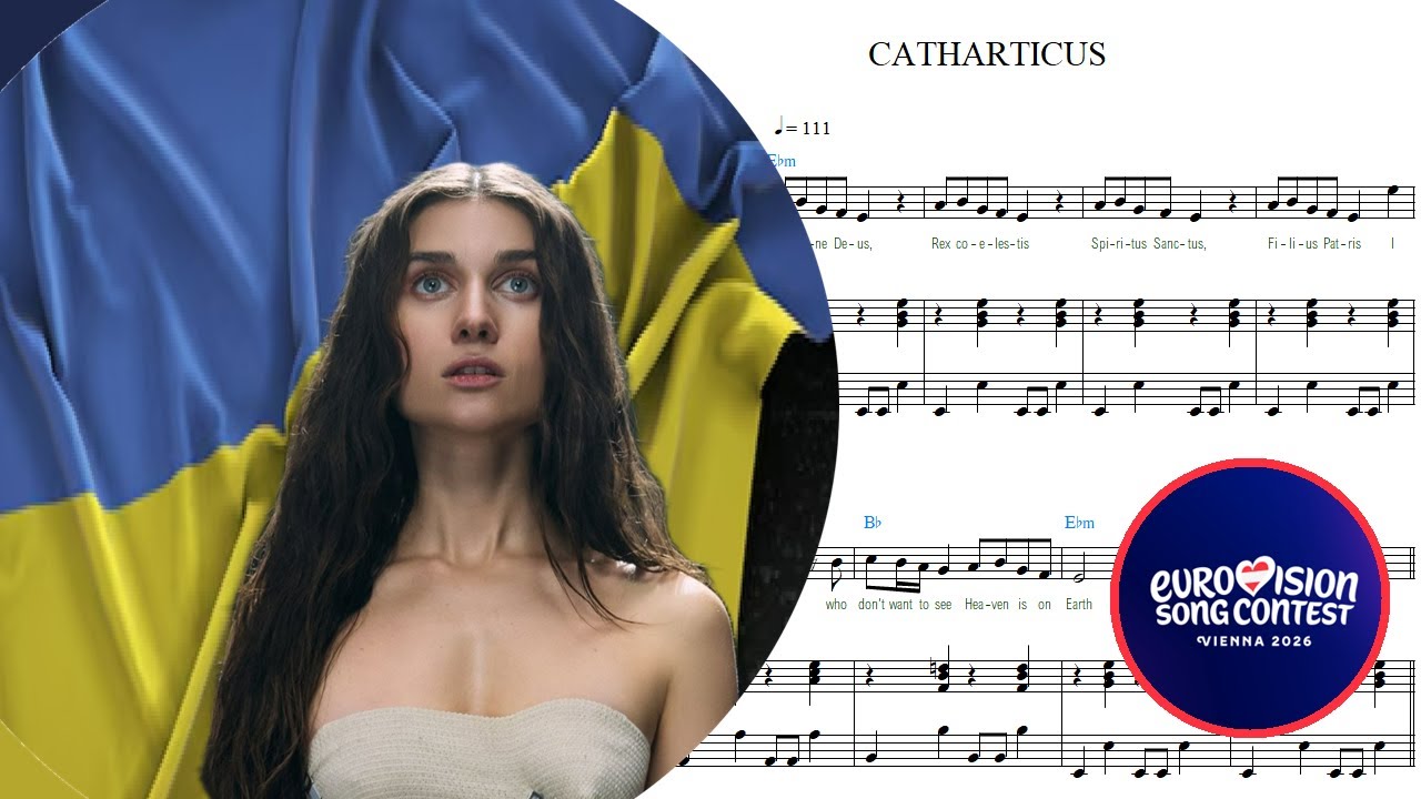 Jerry Heil — Catharticus — Piano Sheet Music — Eurovision 2026