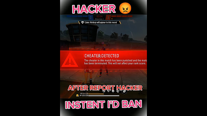 CHEATER 🤬 DETECTED THIS MATCH 🤯💥💥 INSTENT I'D BAN GAYA 🔥 HACKER NOT 🚫 ALLOWED//- GARENA FREE FIRE 🔥