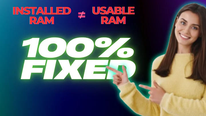 How to Fix usable RAM Less Than Total RAM (2025)