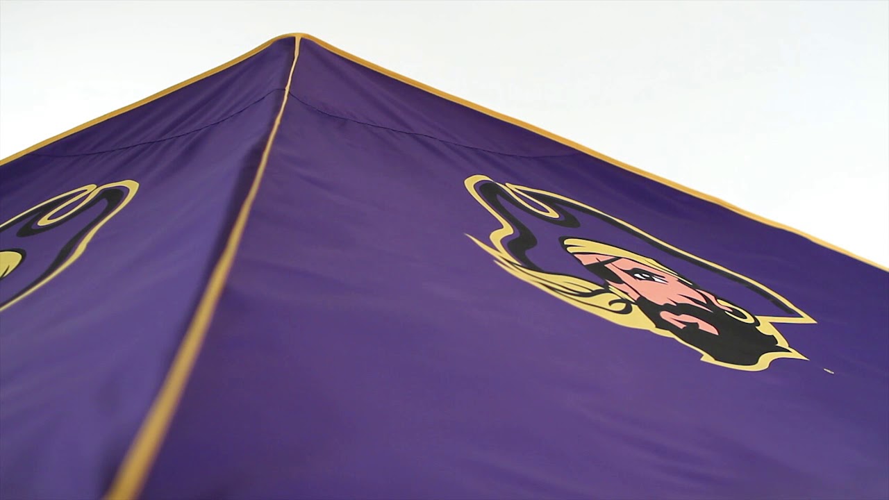 American Gaming Supply Colored Tent with Your Favorite Team Logo