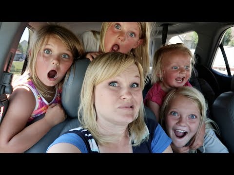 24 HOURS WITH 5 KIDS ON A ROAD TRIP!