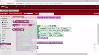 FIRST Global Arm Control and Telemetry