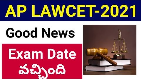 AP LAWCET-2021 Exam Date Out | Latest Update| By Krishna