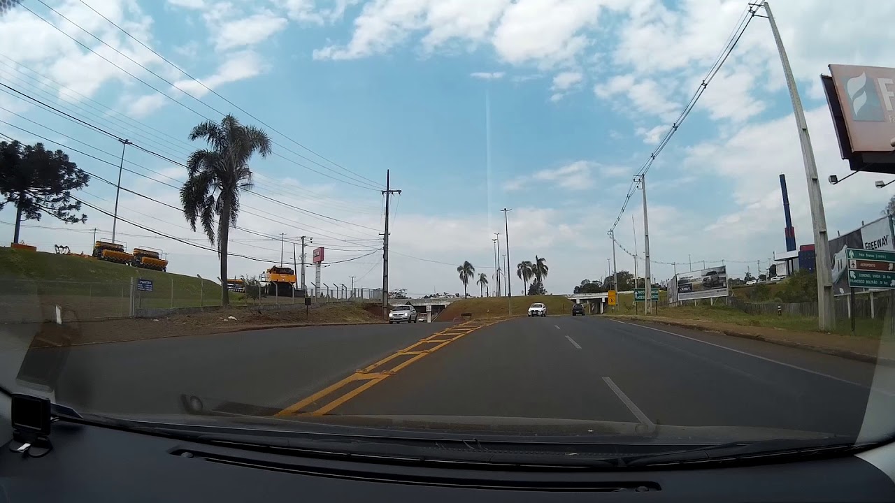 Car driving wrong way on highway near miss - YouTube