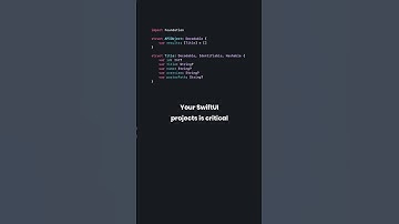 SwiftUI and JSON Data #swift #swiftui #coding