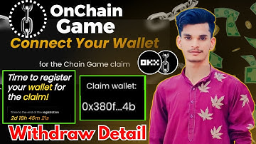 OnChain Game Wallet Connect Process 💰 | OnChain Coin Claim Wallet 🤑 | OnChain Claim OKX Wallet 💸