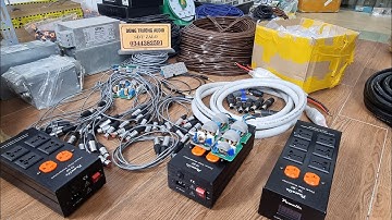 ổ cắm lọc nguồn 6 lỗ nâng cấp 2 vỉ mạch mỹ 3 tầng giá tốt ,khuyến mại cuối năm dây loa hi end 6N OCC