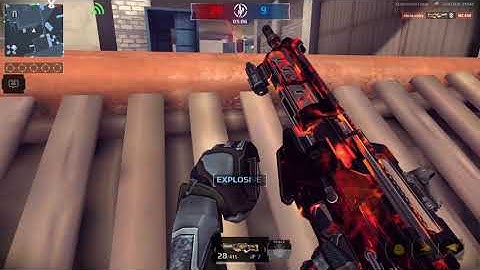 Modern Combat 5 Assault and Recon on the construction site map (Cores at the end)