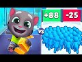 Talking Tom Gold Run Gameplay vs Count Master Walkthrough | All Level Up In Android,iOS”Gameplay
