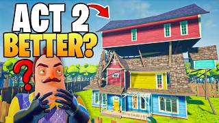 Hello Neighbor ACT 2 BUT Better? (Full Game) screenshot 3