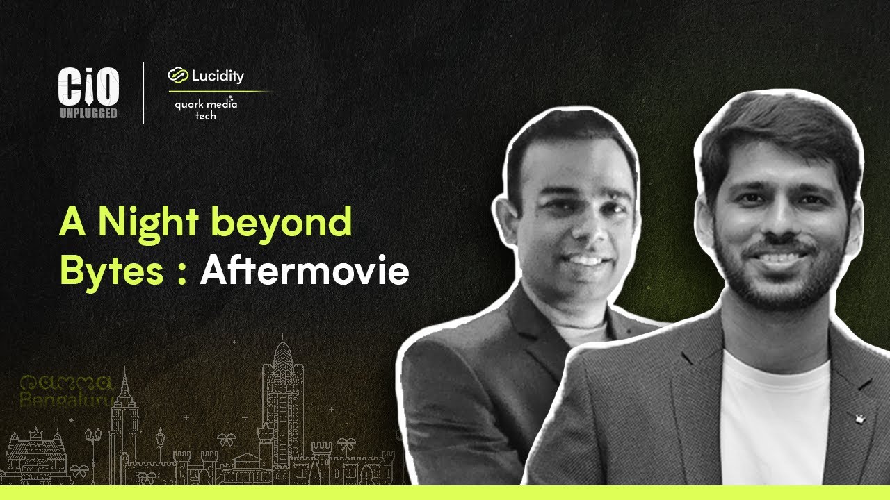 CIO Unplugged - A Night Beyond Bytes - YouTube