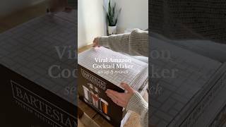 Set Up the Viral Amazon Cocktail Maker With Me #restockasmr #bartesian #amazonfinds