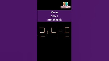 #8 | Solve it by moving only 1 matchstick #shorts  #youtubeshorts#ytshorts  #matchstickpuzzles