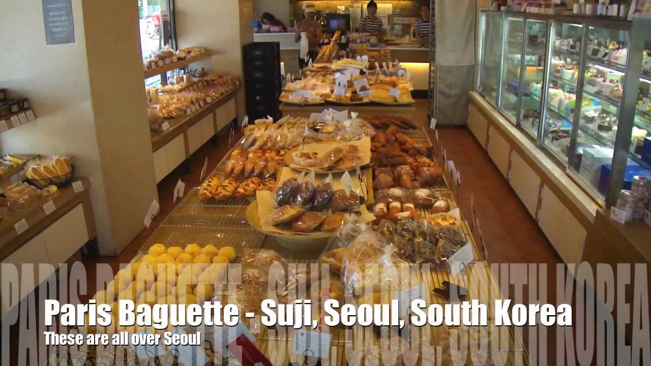 Paris Baguette (bakery) in Suji, Seoul, South Korea YouTube