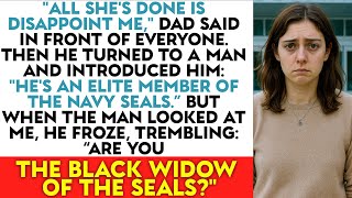 My Father Mocked Me in Front of Everyone — Until His Navy SEAL Protégé Whispered: “Black Widow”