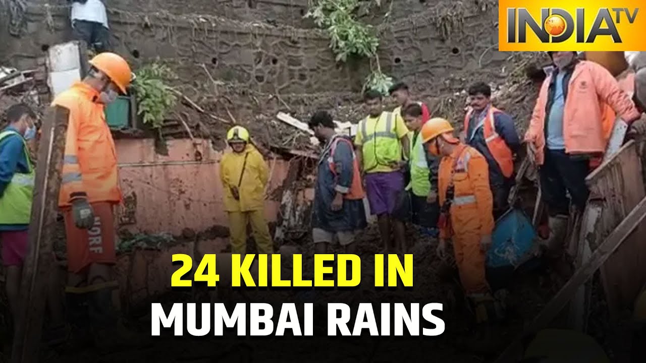 Heavy Rains Wreak Havoc In Mumbai, 24 Killed In House-Collapse ...