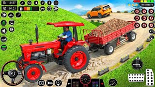 Tractor Wala Game 3D Simulator | Tractor Farming Games | Mobile GamePlay screenshot 5