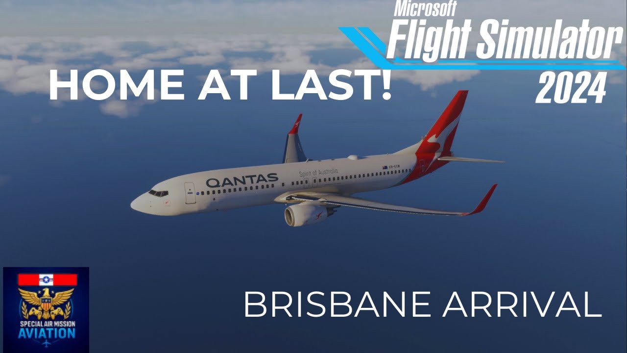 Final Delivery Flight: PMDG 737 Crosses the Pacific | Nadi to Brisbane | REAL-TIME Arrival | MSFS 24