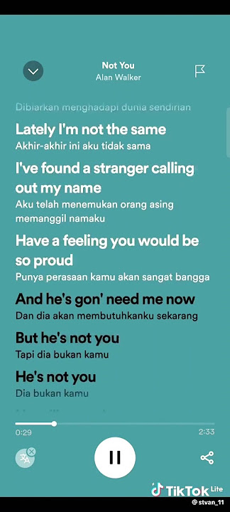 #Lirik lagu inggris