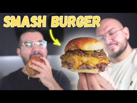 SMASH BURGER - So machst du sie dir Zuhause nach - Vom Brot bis zum Fleisch - MIT@keladamskitchen