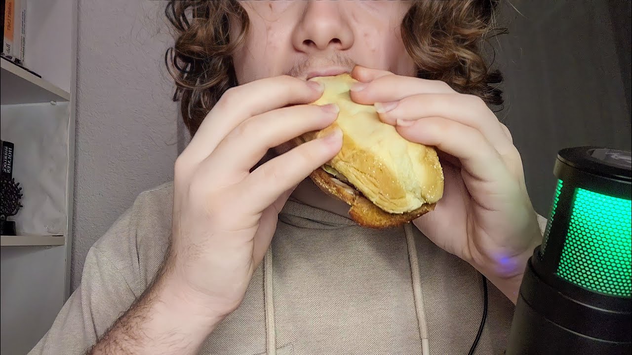Popeyes Burger Mukbang ASMR | Türkçe ASMR | Sohbet, Fısıltı ve Triggerlar